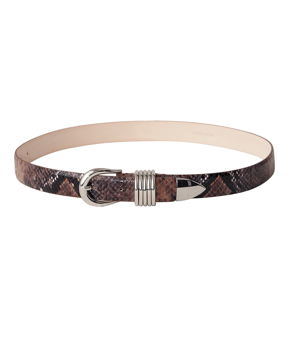 

Змеиный пояс мальвы DEHANCHE, цвет Venetian Umber & Silver