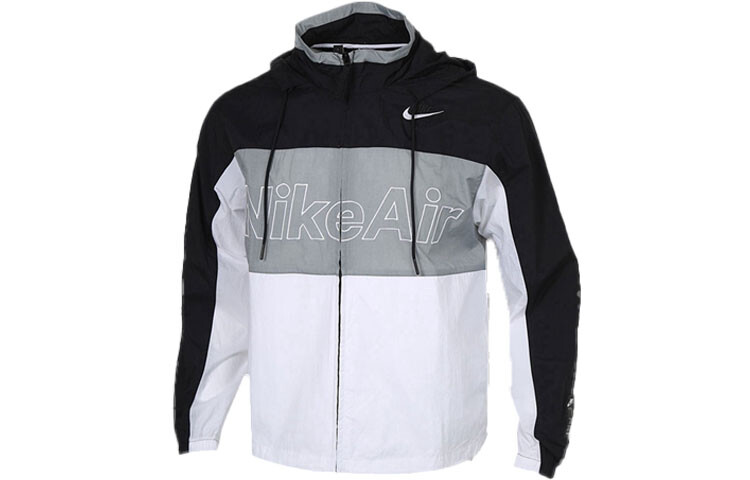 

Мужская куртка Nike, цвет Black/White/Grey