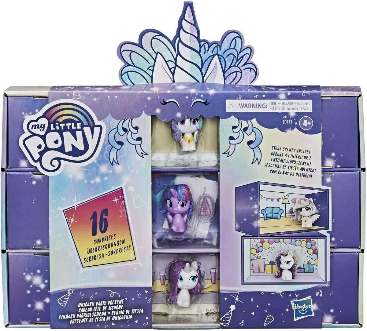 

Подарочный набор My Little Pony из 16 сюрпризов. Hasbro