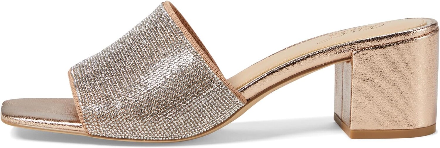 Туфли Jewel Badgley Mischka Harlyn, цвет Rose Gold Textile — фото 4