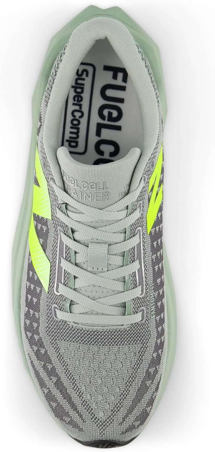 Мужские кроссовки New Balance FuelCell Supercomp Trainer V3, зеленый/серый — фото 4