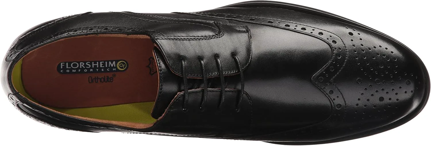 Мужские оксфорды Florsheim Medfield с ушками, черный — фото 2