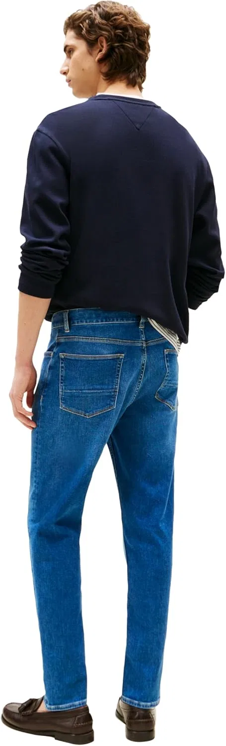 Джинсы Slim Fit Tommy Hilfiger, Индиго — фото 4