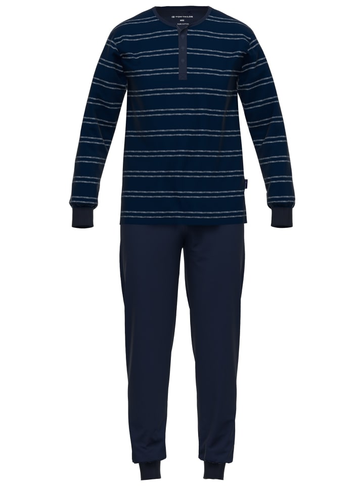 

Tom Tailor Пижама Oss темно-синего цвета