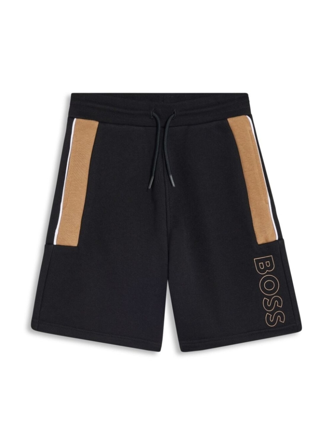 

BOSS Kidswear спортивные шорты с логотипом, черный