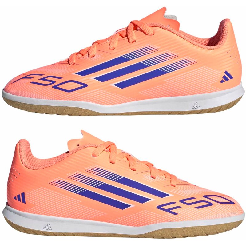 Бутсы для мини-футбола F50 Club Kids Adidas, мультиколор — фото 4