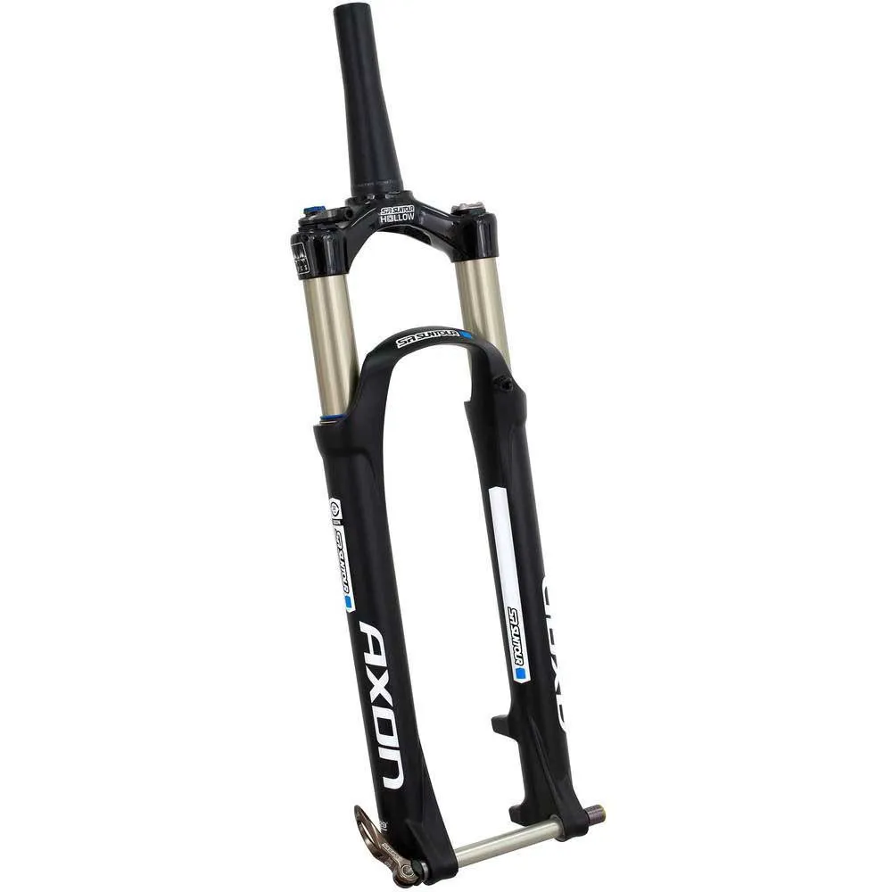 

Вилка SR Suntour Axon Elite Tapered RL-RC PCS QLC MTB, серебряный