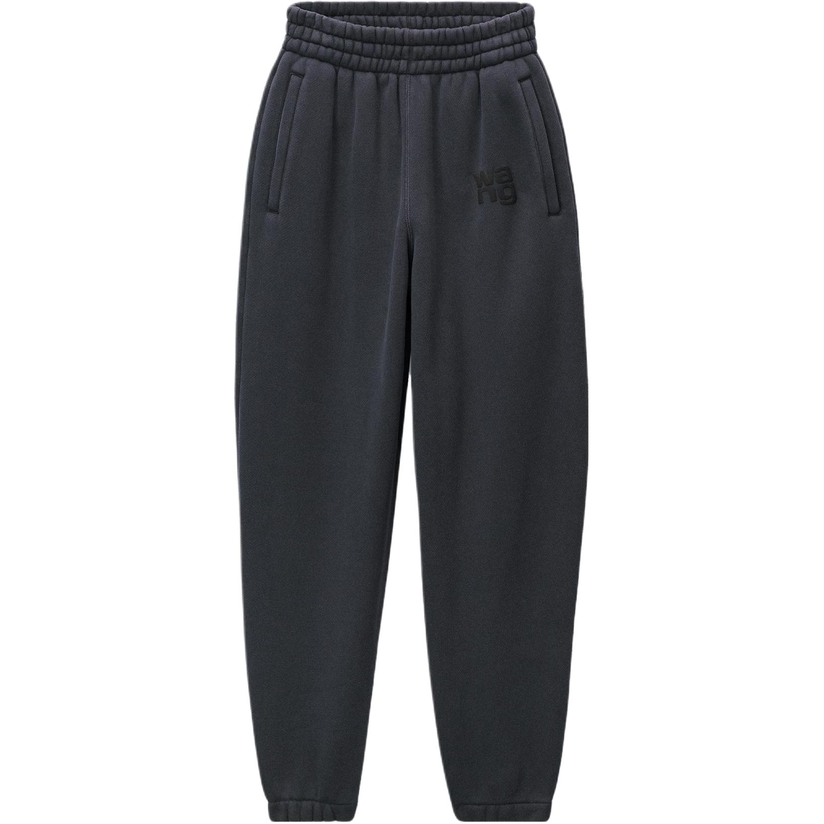 

Футболка с логотипом Puff Paint, классические эссенциальные термоштаны Soft Obsidian Alexander Wang, серый