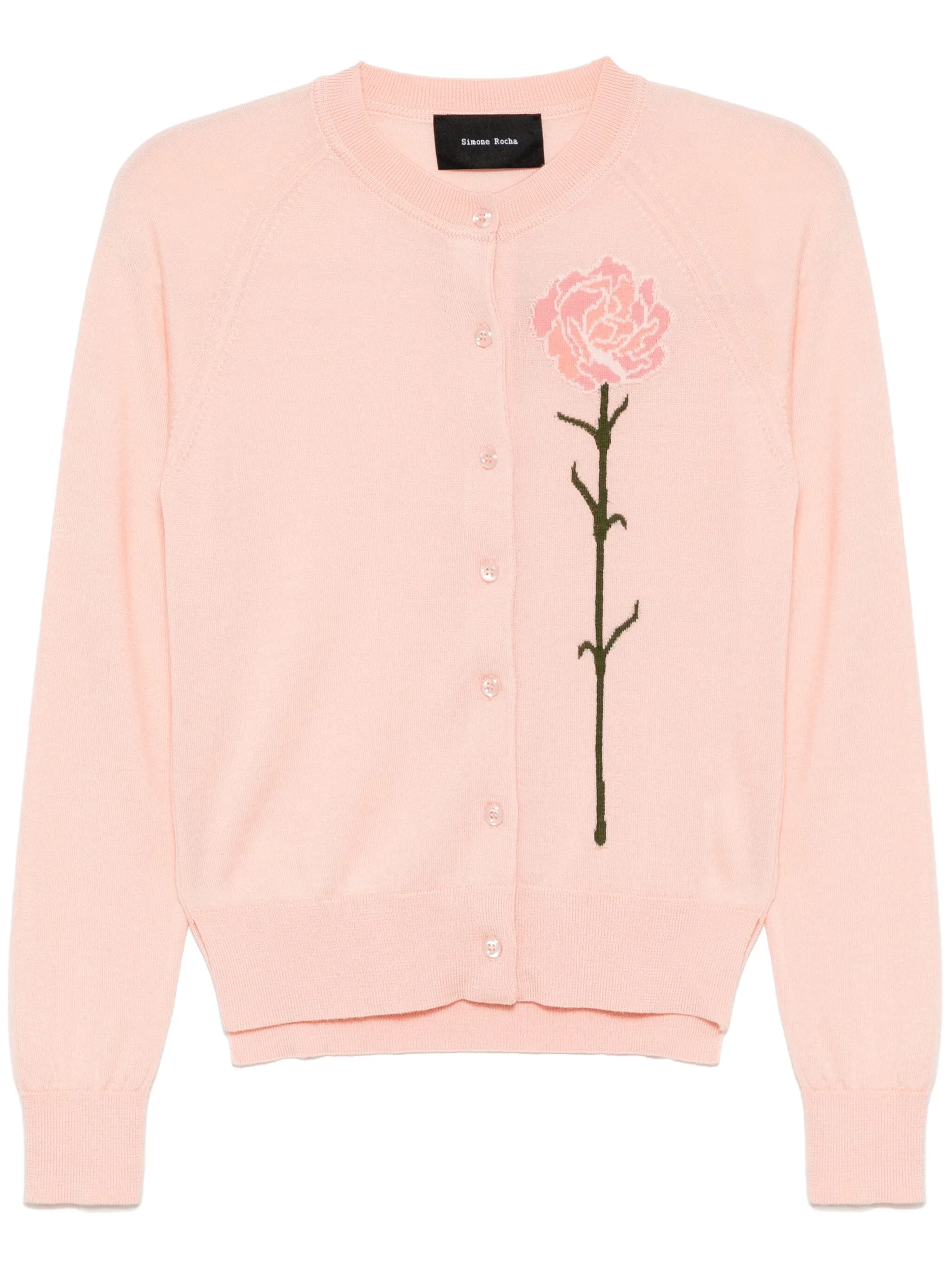 

Кардиган carnation Simone Rocha, розовый