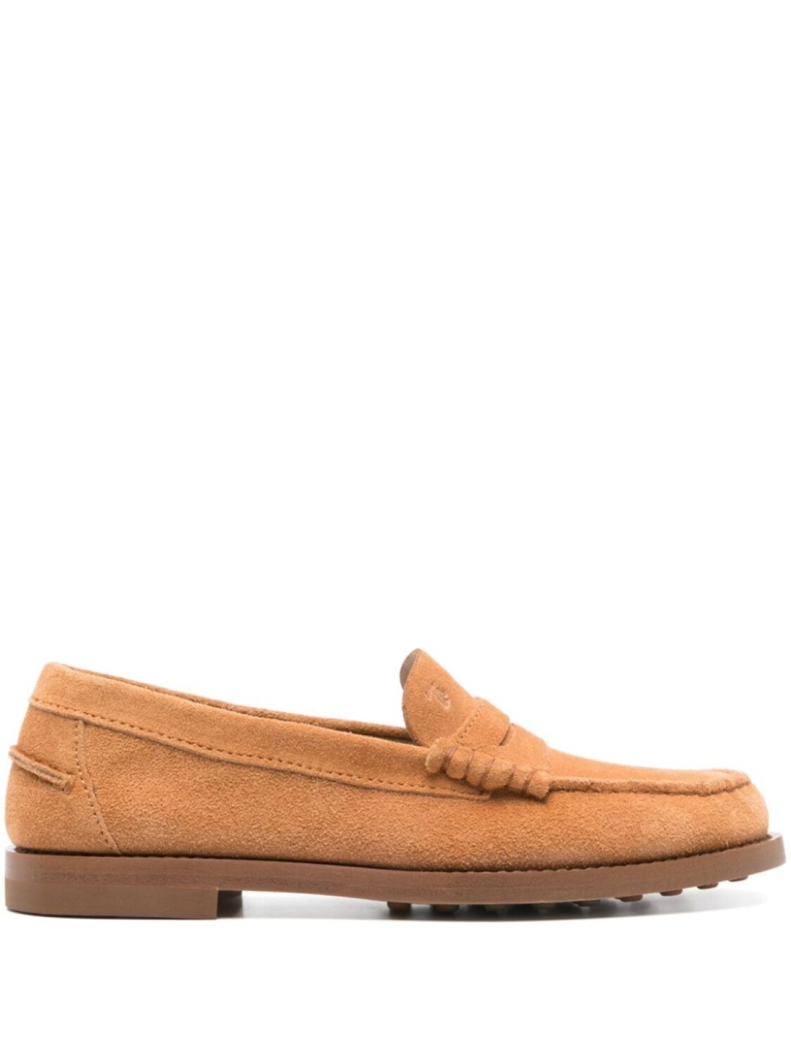 

Замшевые мокасины Tod's, коричневый