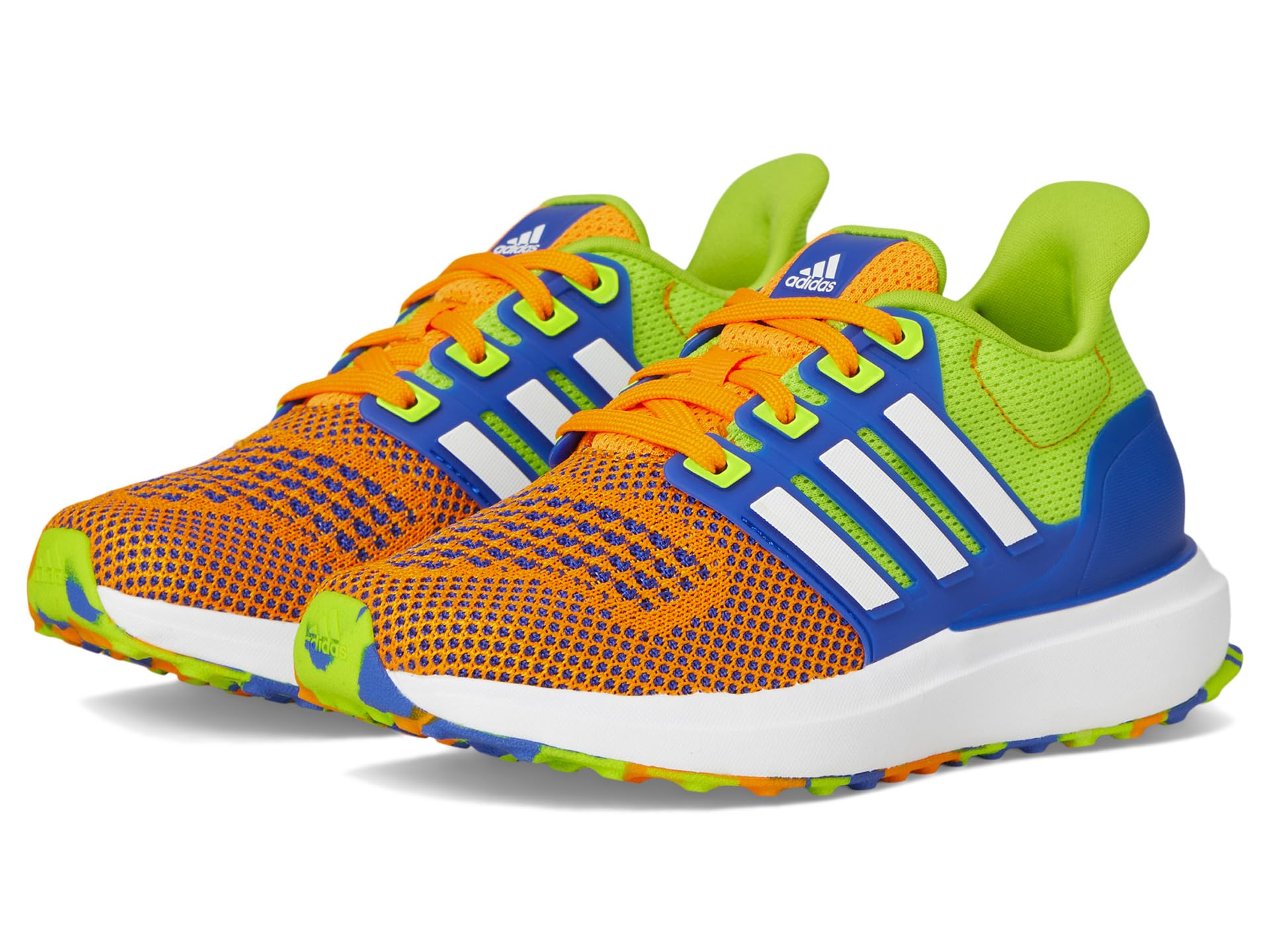 

Кроссовки Adidas Kids Ubounce Dna Shoes, Crew Orange/White/Solar Slime