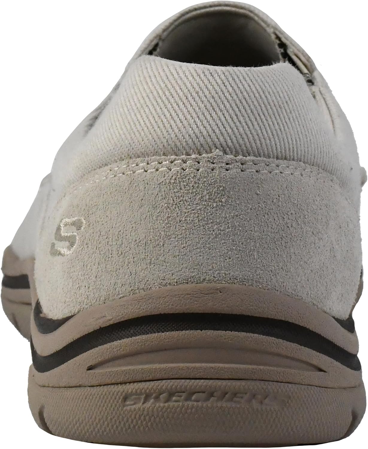 Мужские слипоны Skechers Expected Avillo с расслабленной посадкой, Natural — фото 3