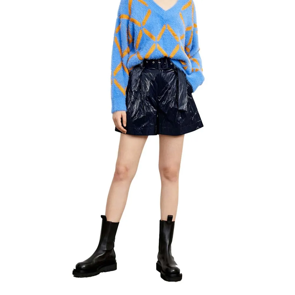 

Шорты Lily Bright Pleated A-Line, синий