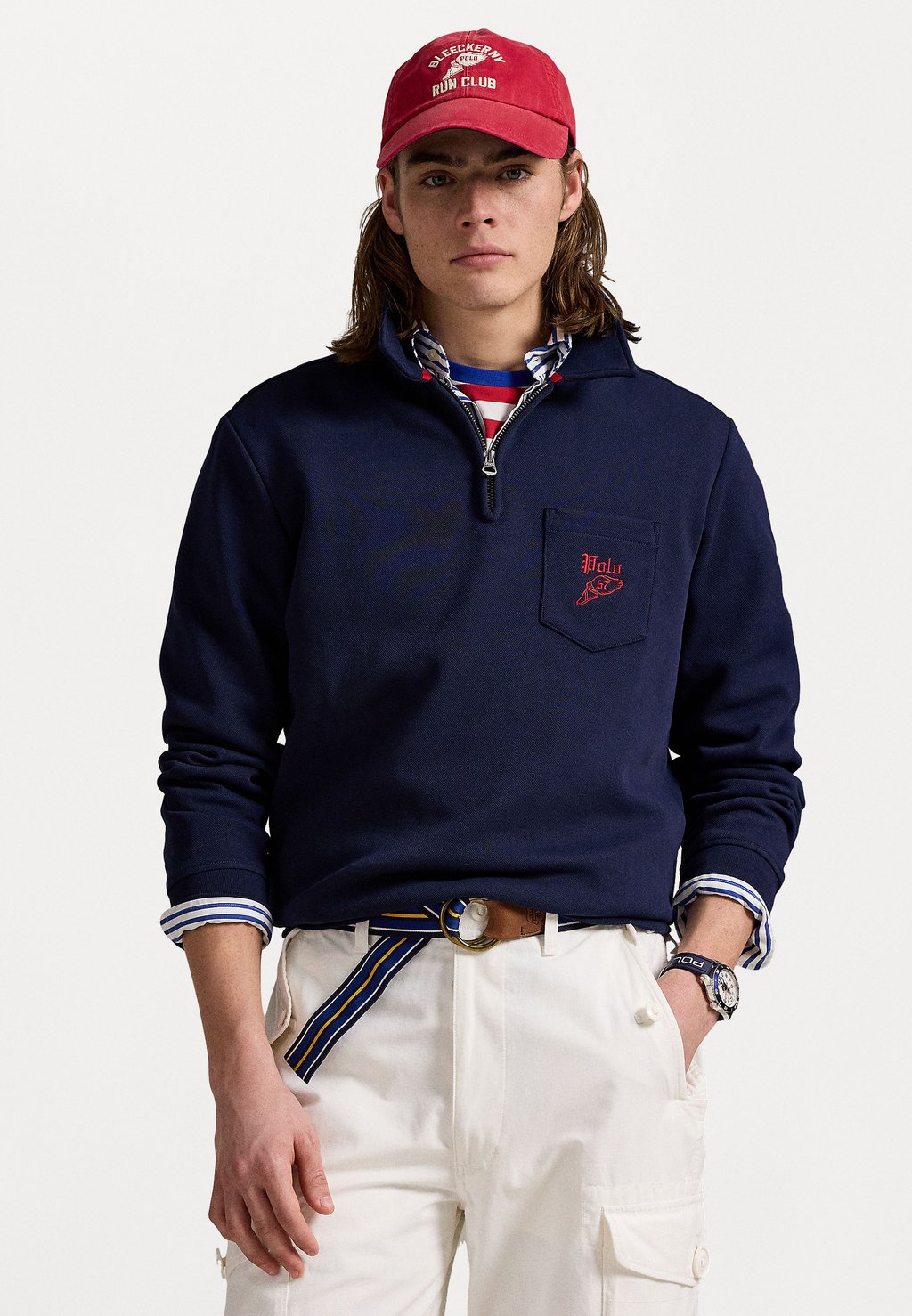 

Толстовка LONG SLEEVE Polo Ralph Lauren, темно-синий