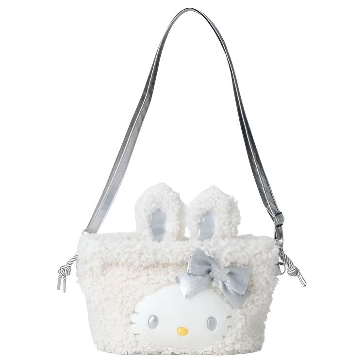 

Sanrio Женская белая поясная сумка из полиэстера, White