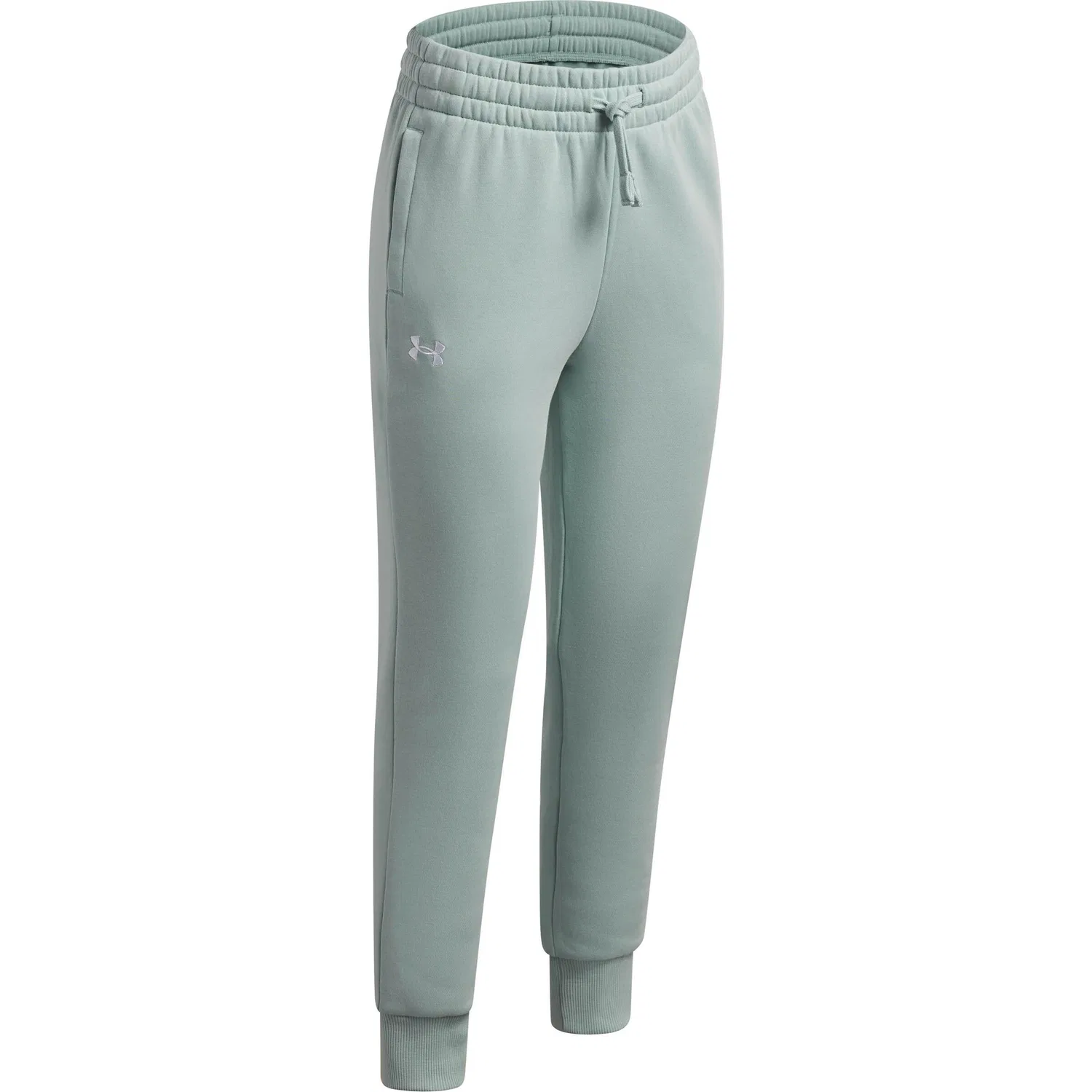 Зауженные спортивные брюки 'Rival' Under Armour, Light Green — фото 3