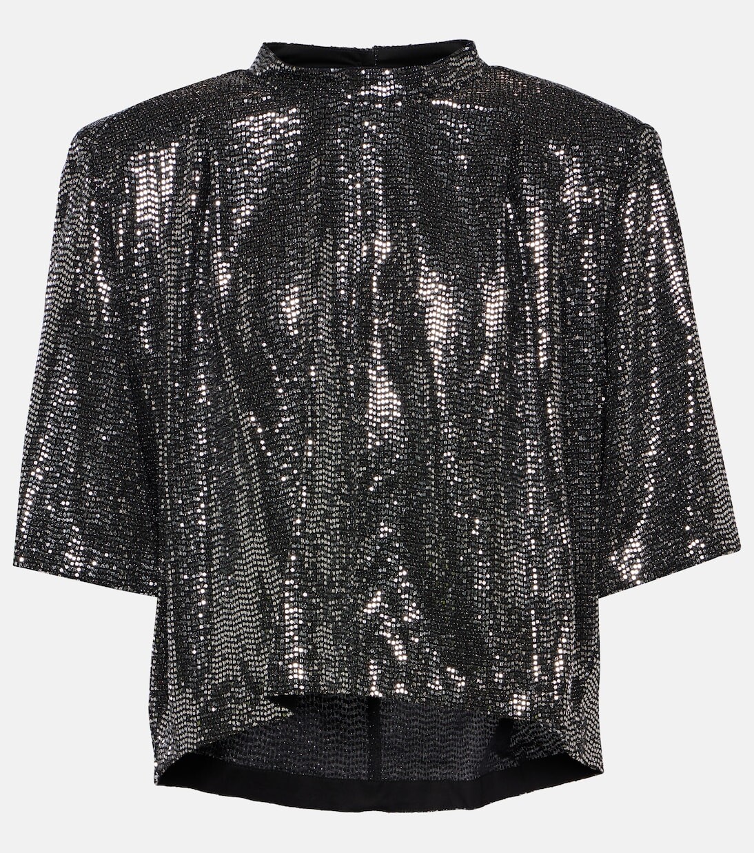

Декорированный топ delfi Marant Etoile, серебро