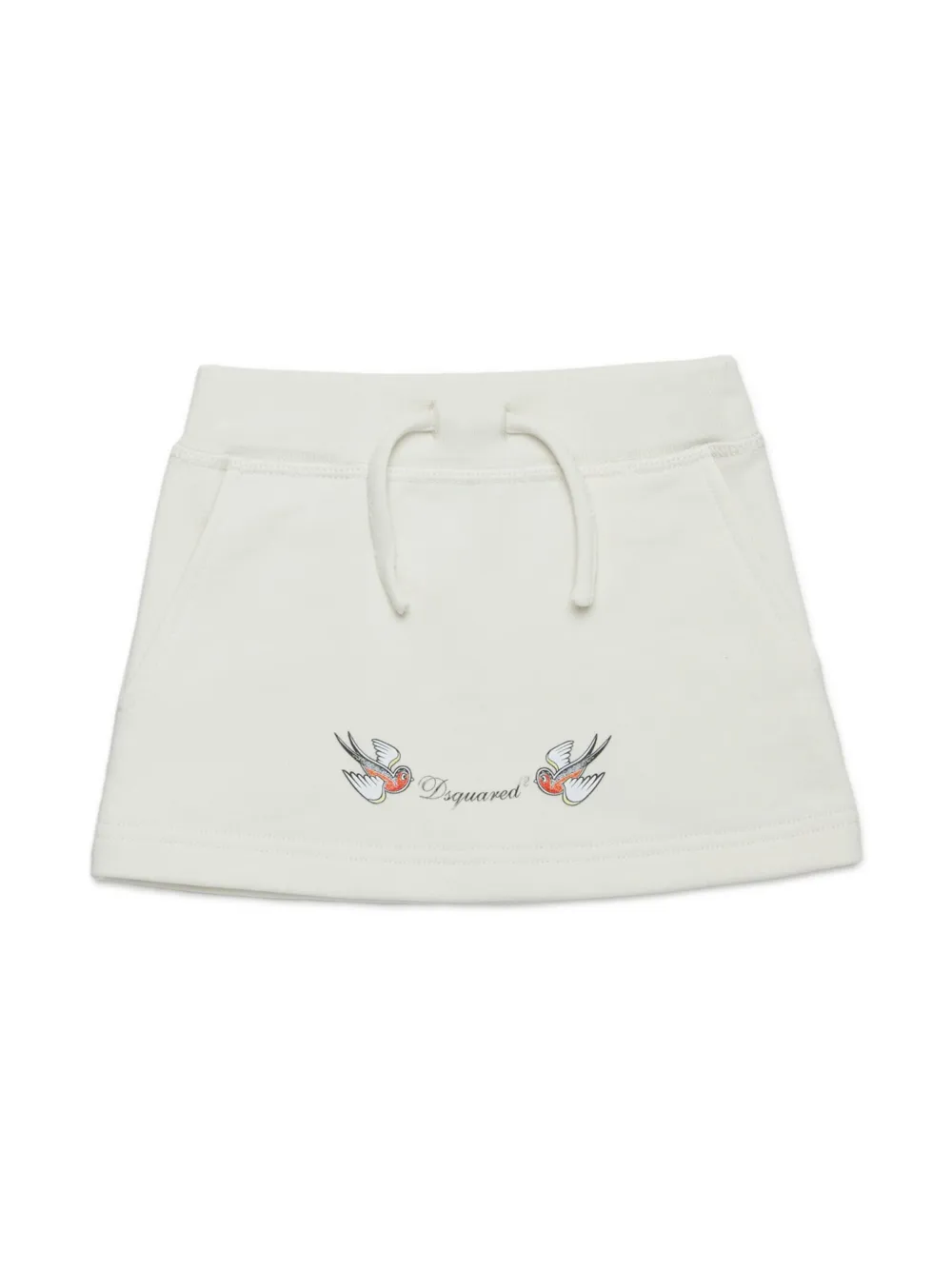 

Юбка с логотипом DSQUARED2 KIDS, белый