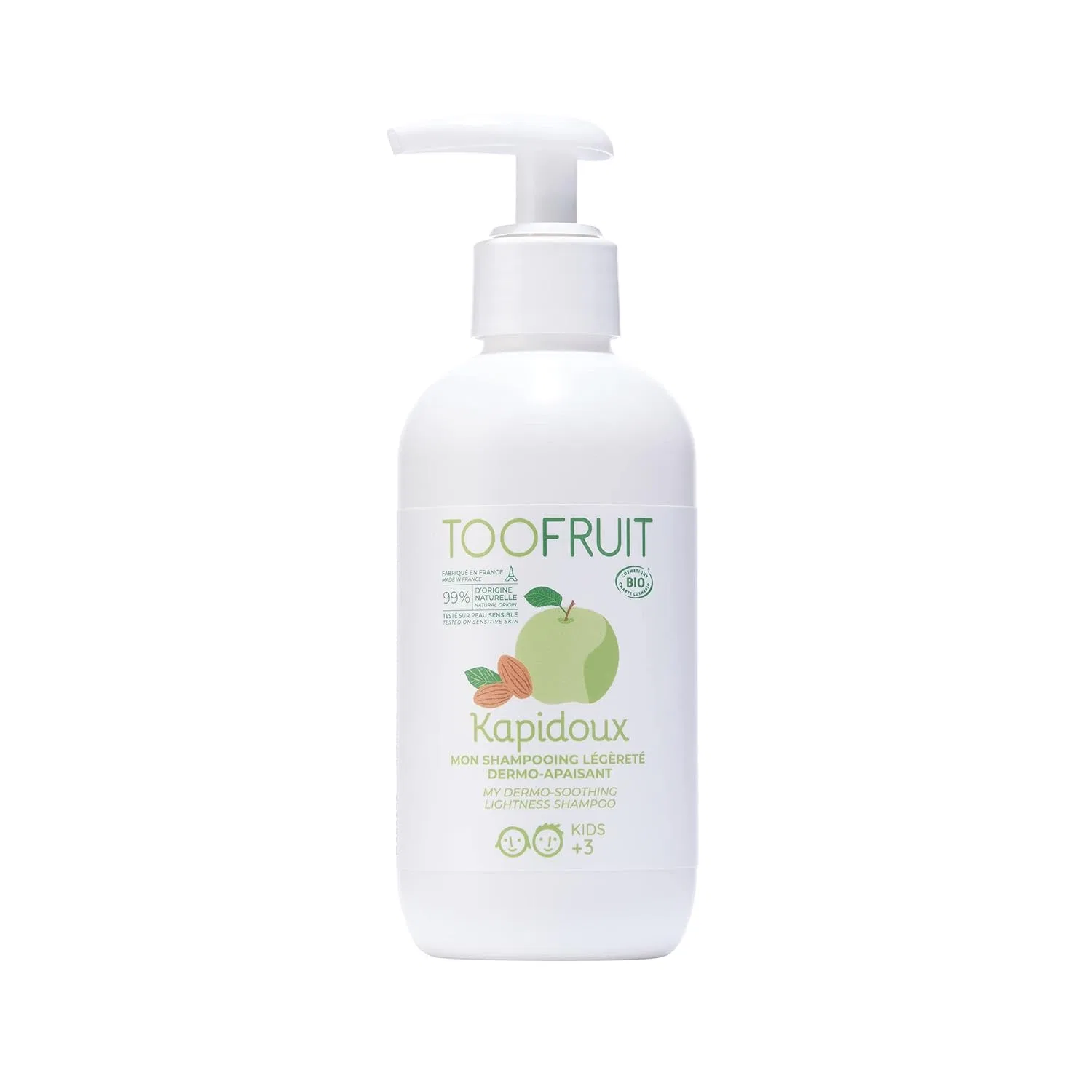 Шампунь TOOFRUIT Soothing Apple Almond для всех типов волос 400 мл Too Fruit