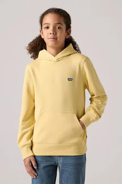 Худи детская с капюшоном LVB MINI BATWING PULL OVER HOO Levi's, желтый