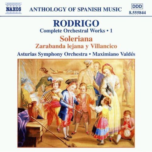

CD диск Rodrigo / Valdes: Complete Orchestral Works 1