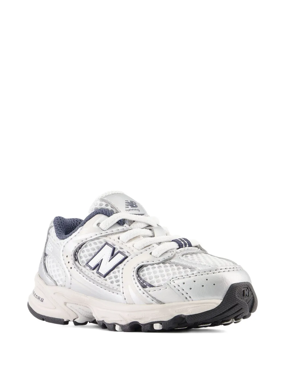 Кроссовки 530 с эластичными шнурками New Balance Kids, белый