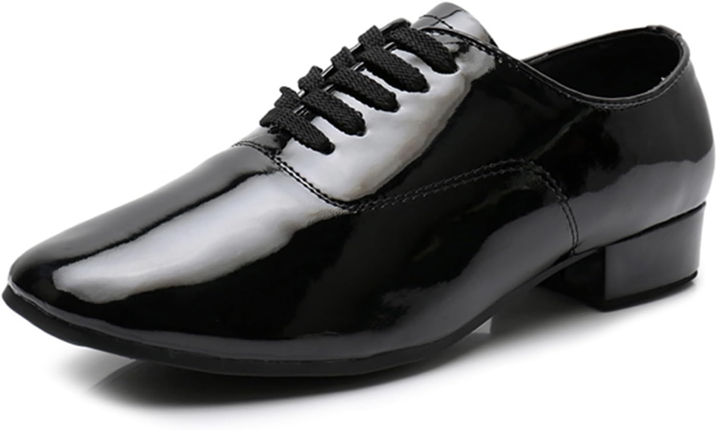 

Мужские латинские бальные туфли SWDZM для танцев Вест-Кост Свинг, черный