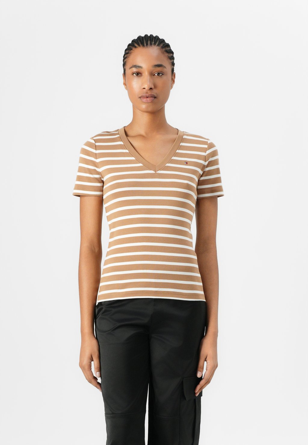 

Футболка с принтом SLIM CODY Tommy Hilfiger, бежевый