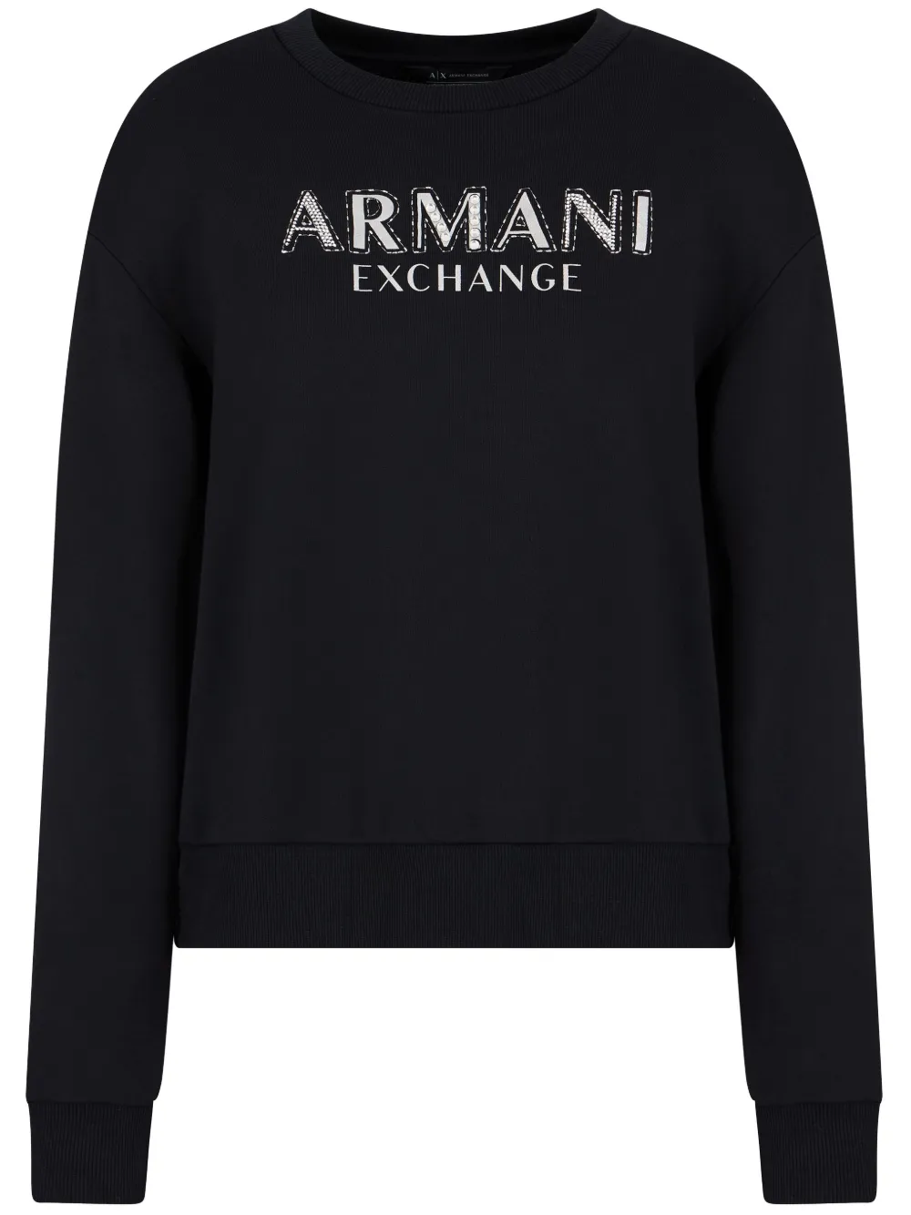

Толстовка с логотипом Armani Exchange, черный