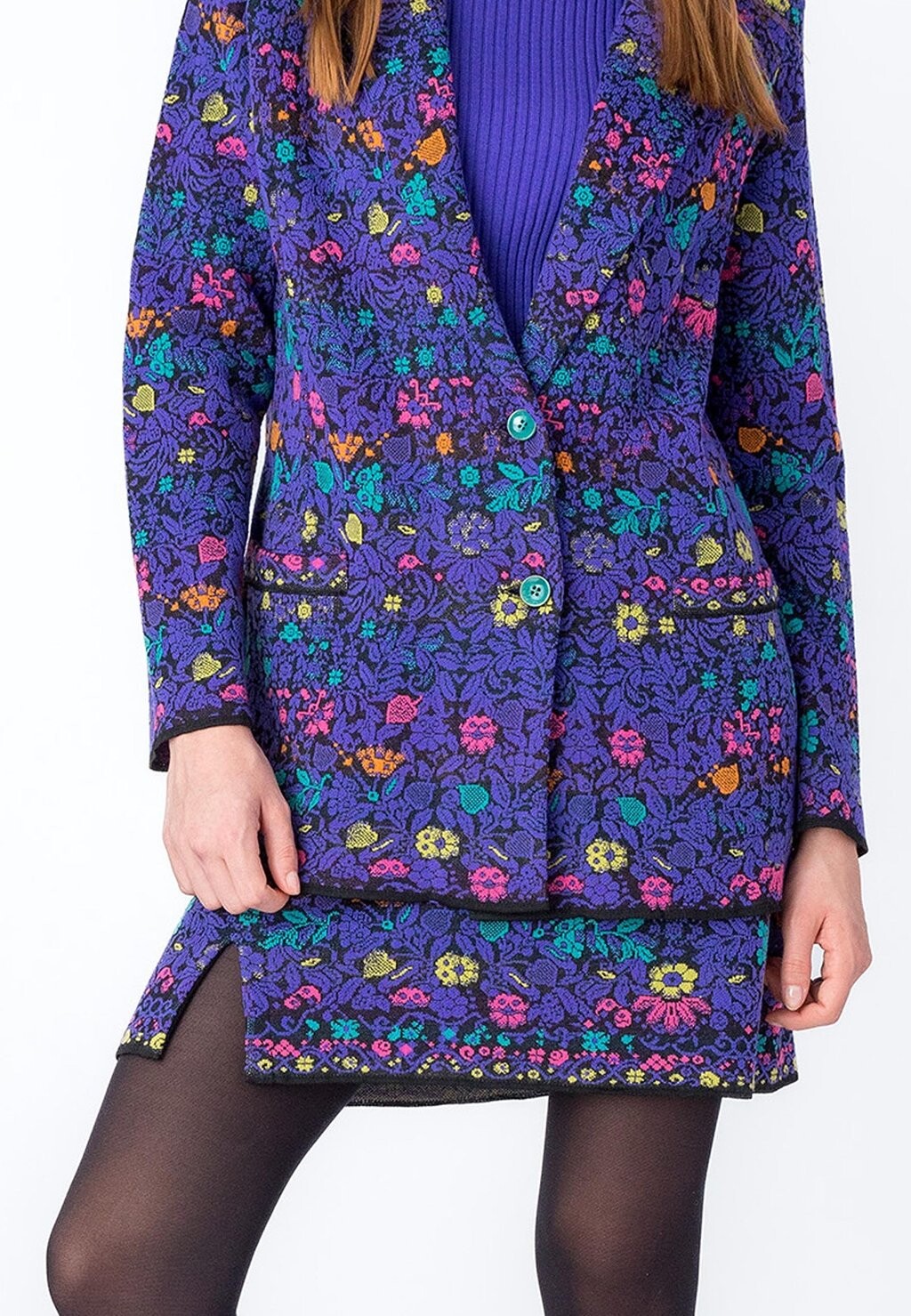 

Кардиган FLORAL PATTERN Ivko, черный
