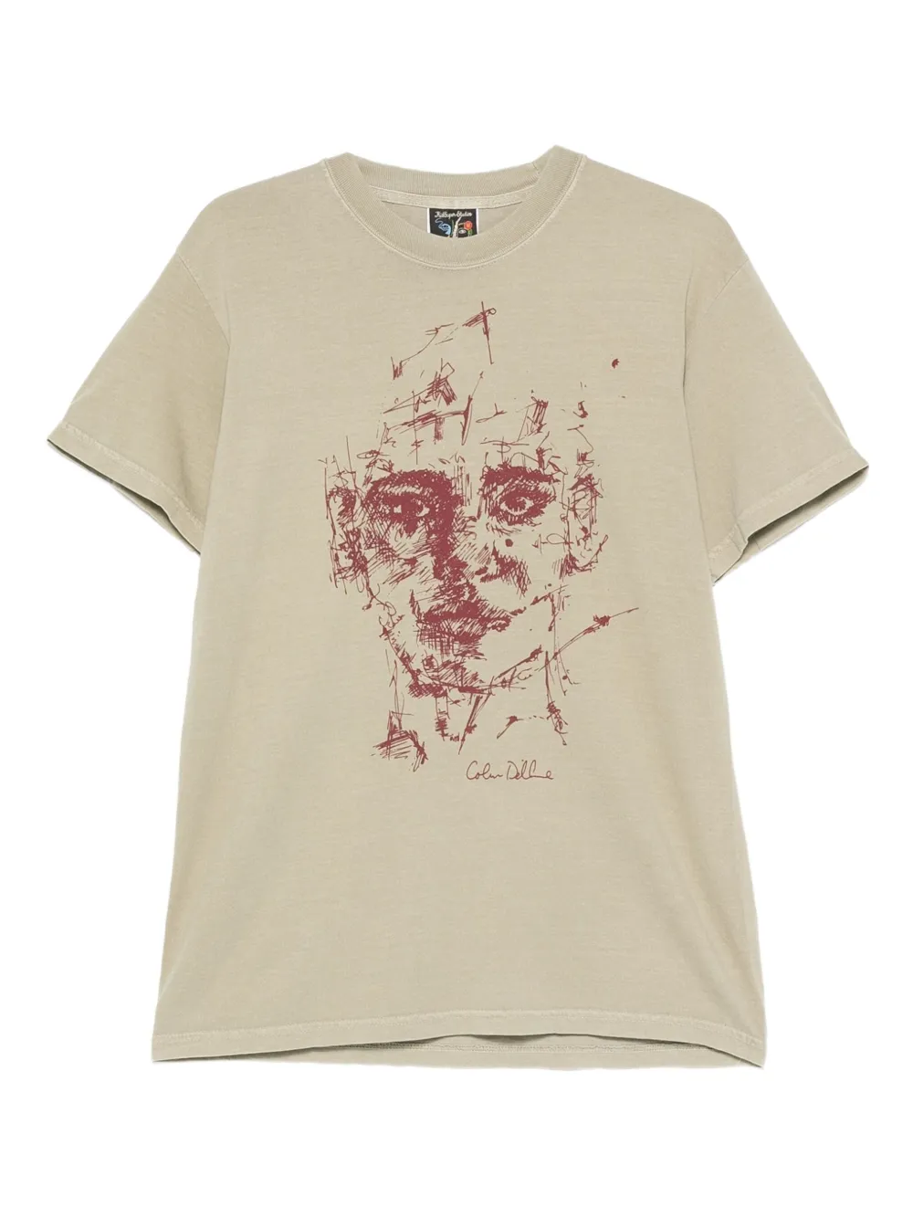 

Футболка с графичным принтом Kidsuper, зеленый