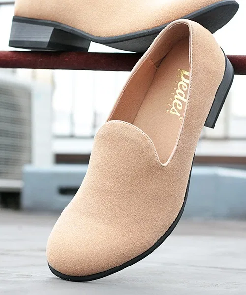 Мужские балетки Dedes (5107) бежевые