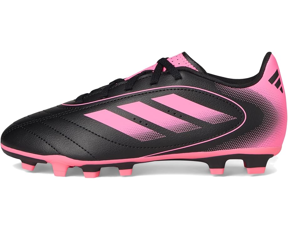 Кроссовки adidas Kids Goletto Ix Firm Ground/Multi Ground Soccer Cleats, цвет Black/Lucid Pink/Black — фото 4
