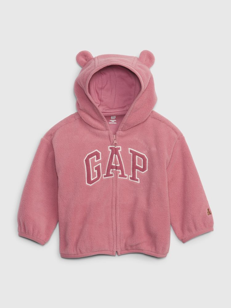 

Флисовая толстовка Gap, розовый