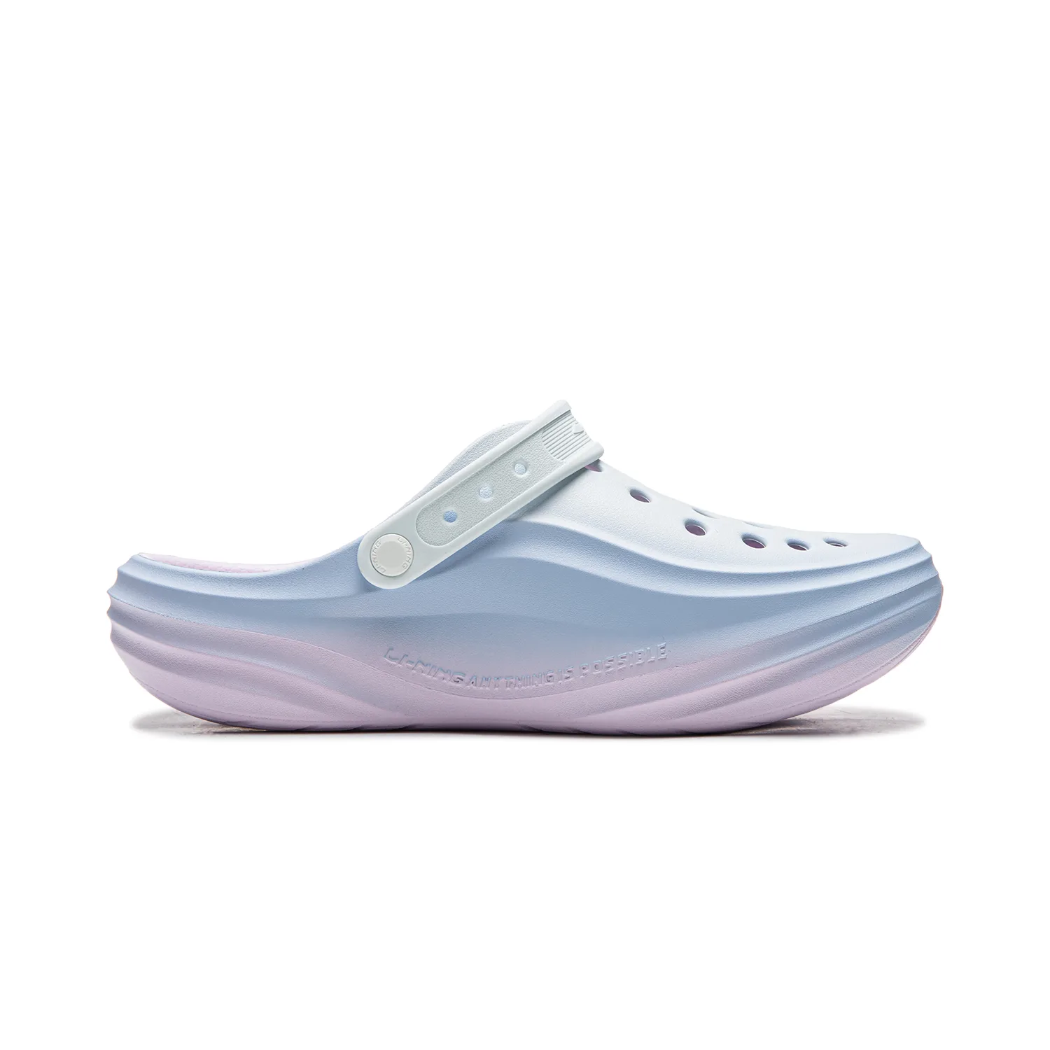 Li-Ning Clogs Unisex Blue Purple — фото 3