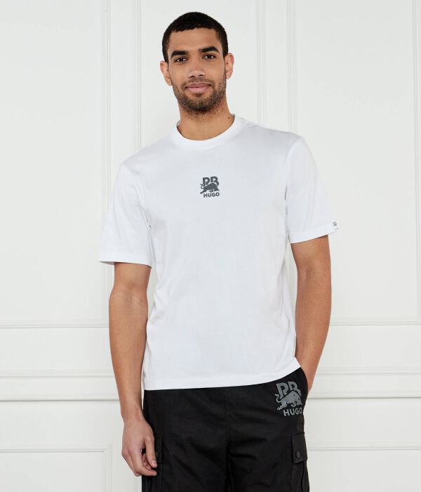 

Футболка deckies_rb Relaxed fit Hugo, белый