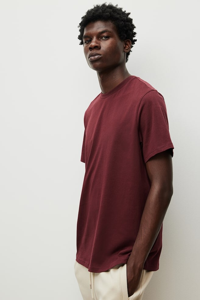

Футболка обычного кроя H&M, красный