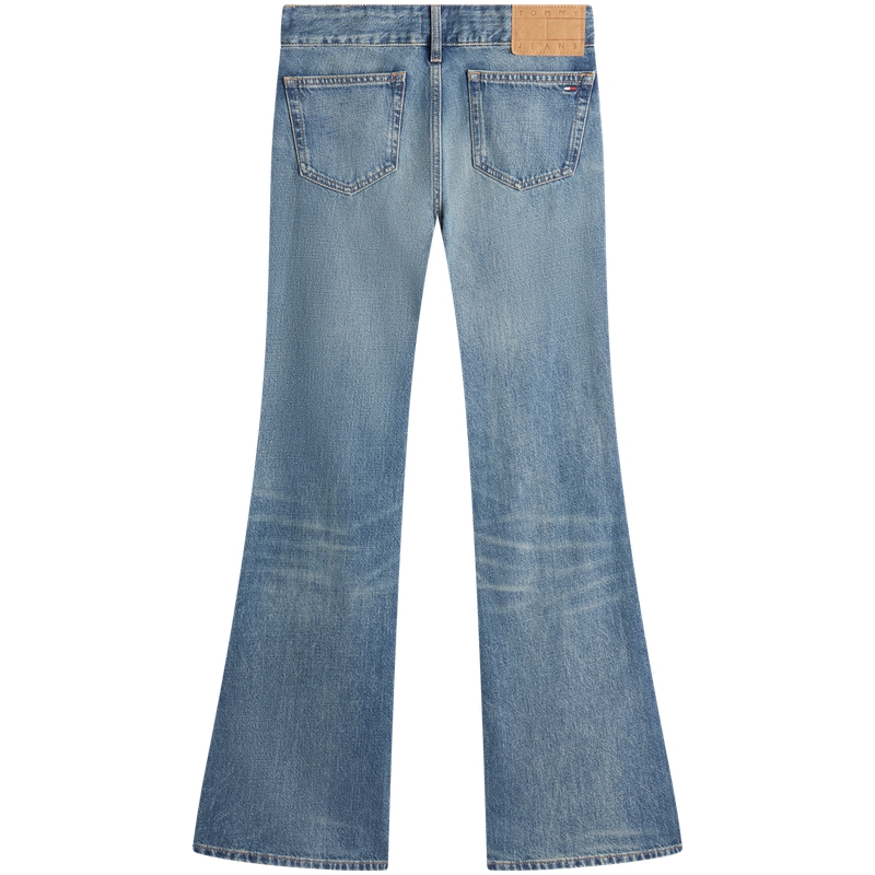 Tommy Hilfiger Джинсы женские Denim Blue 1A5 Moderate Flared — фото 3