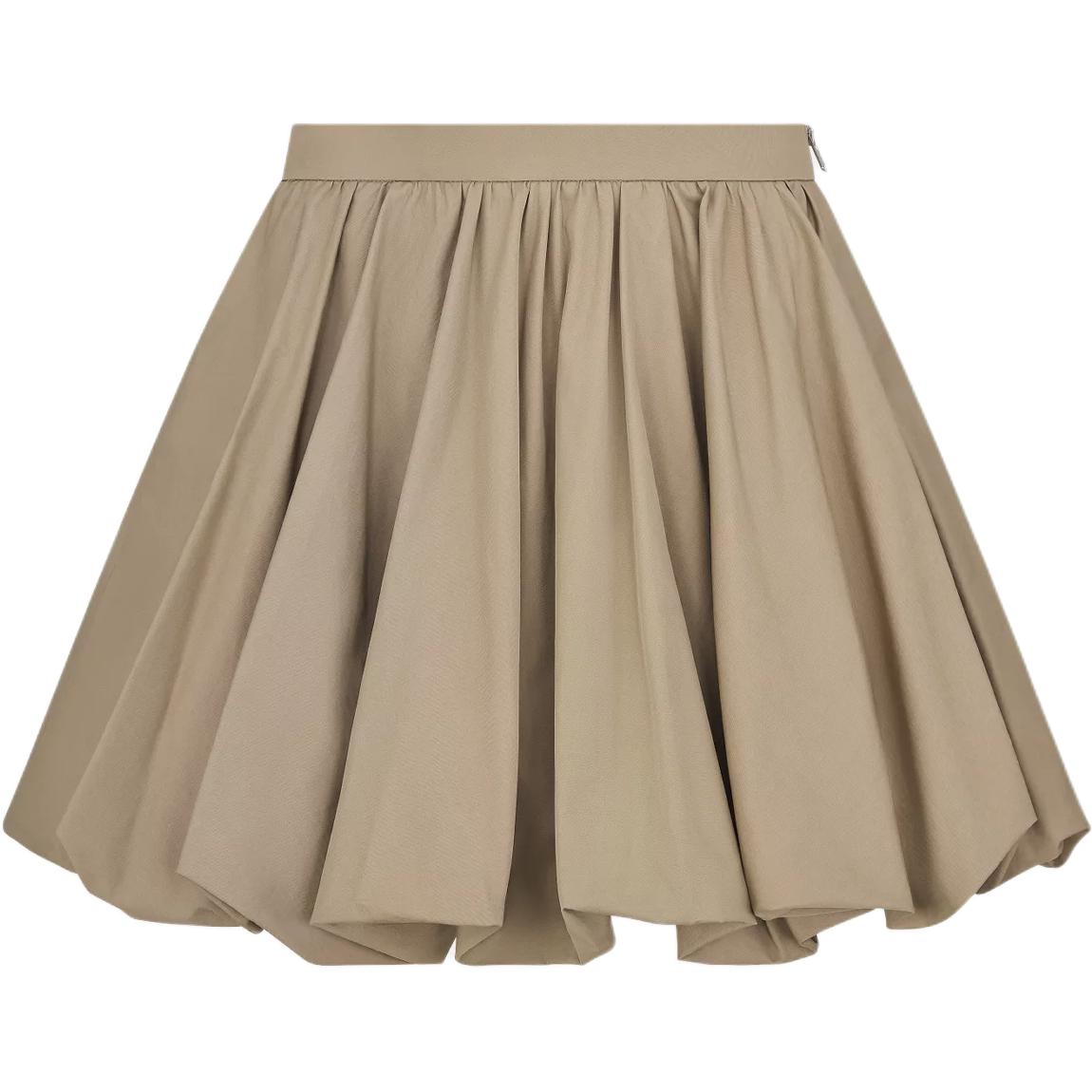 

Христианская баллонная мини-юбка DIOR, оливковый