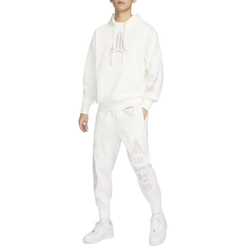 Трикотажные спортивные штаны мужские Sail White Nike, белый — фото 3