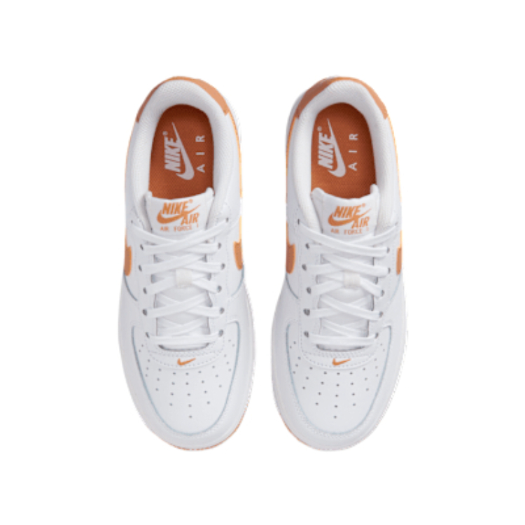 Кроссовки Air Force 1 Low топ детские повседневные Nike, белый — фото 4