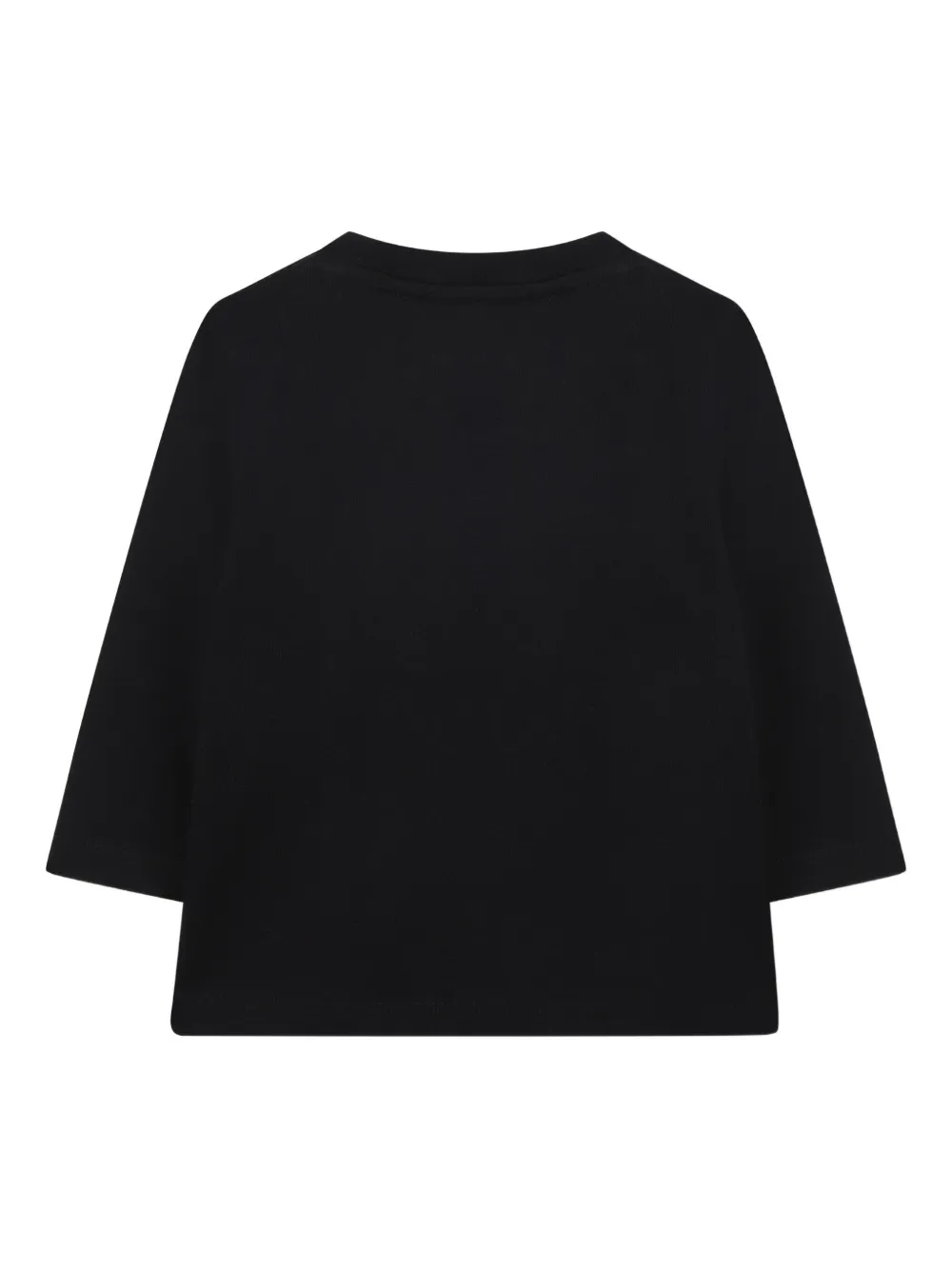 

Топ с длинными рукавами и логотипом BOSS Kidswear, черный