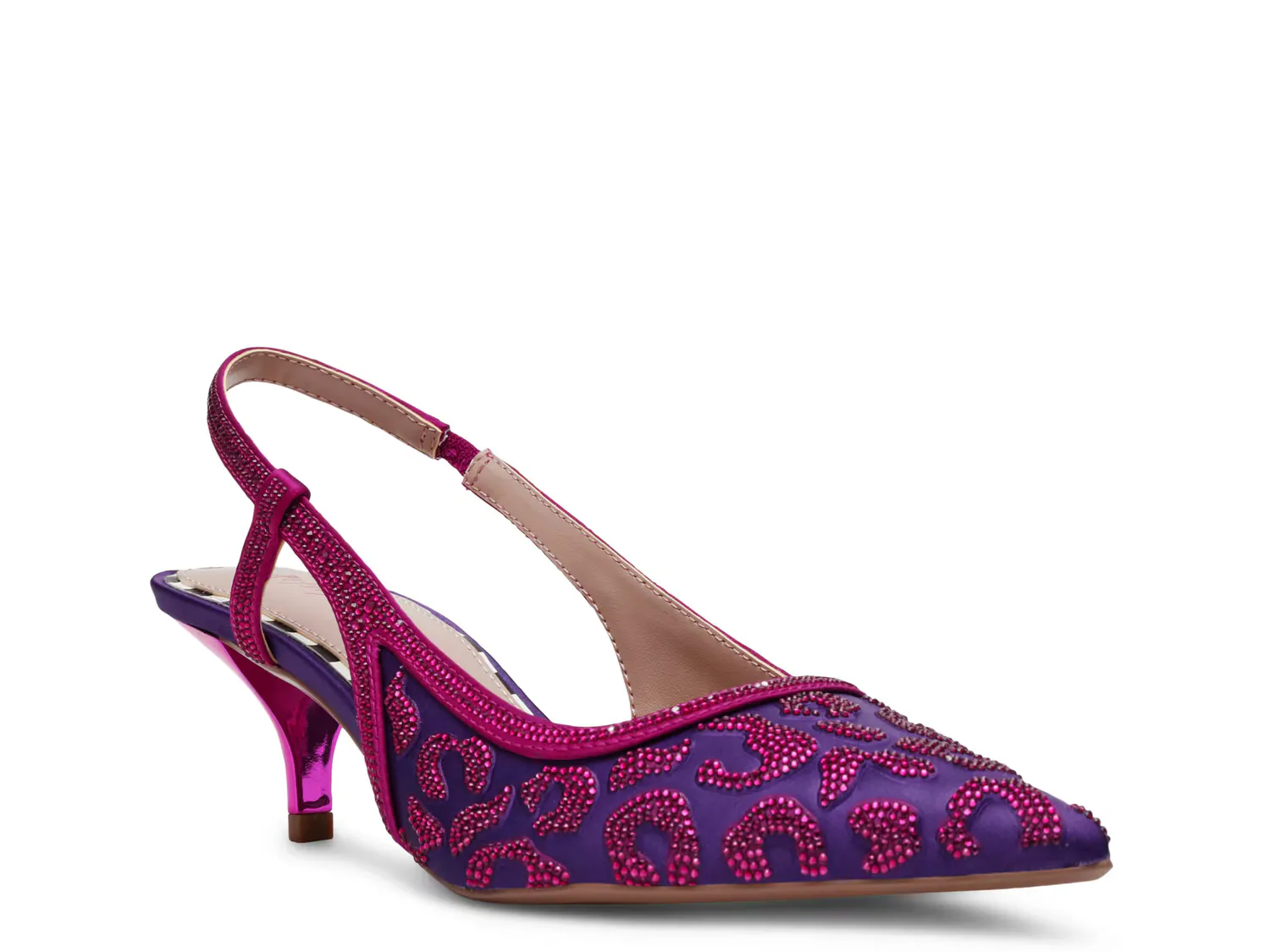 Туфли Bonney Pump Betsey Johnson, темно-фиолетовый