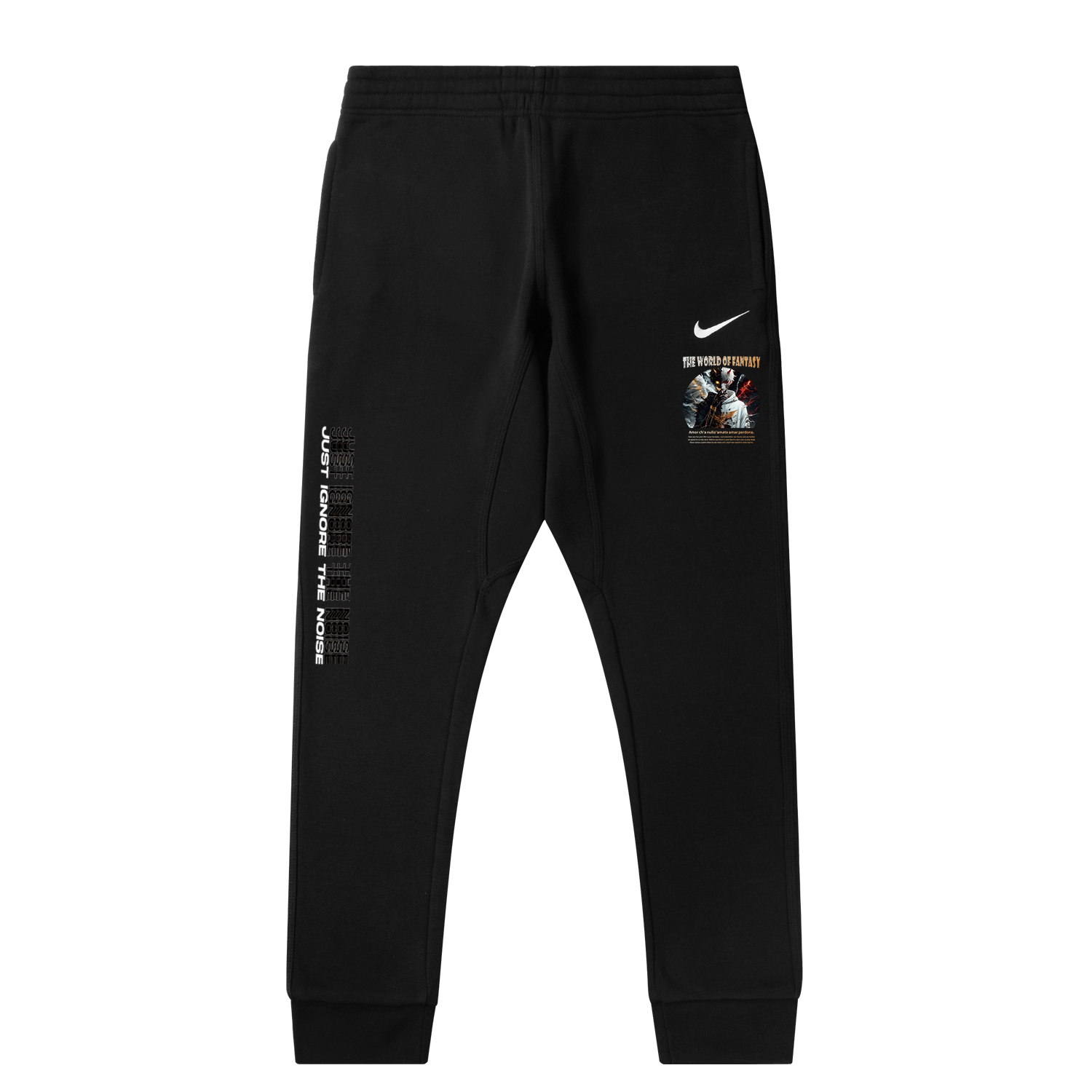 

Nike Вязаные спортивные штаны унисекс, черные