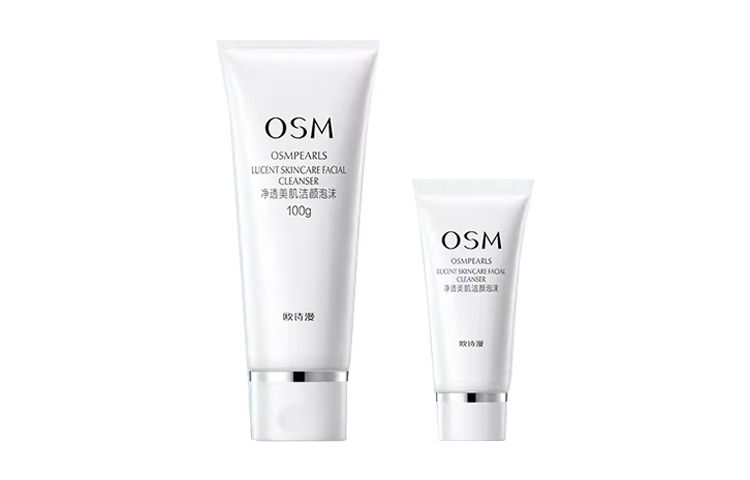 Очищающая пенка для лица OSM Lucent Skincare Facial Cleanser, 120 г*2 — фото 2