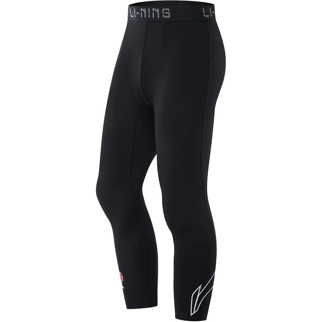 

Лининг КБА коллекция профессиональные баскетбольные спортивные брюки мужские черные