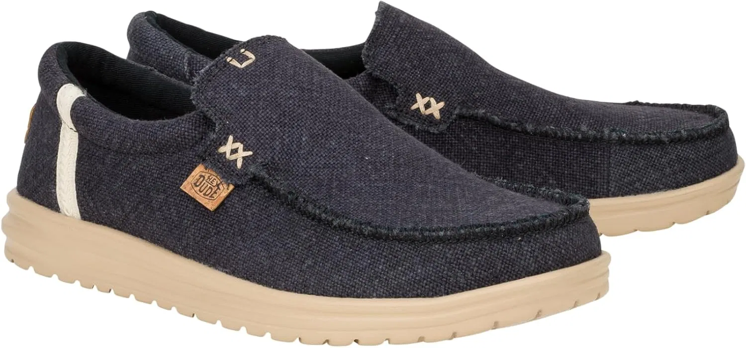 Женские лоферы Hey Dude Shoes Misty Fleece HEYDUDE, Black Irish Cream — фото 3