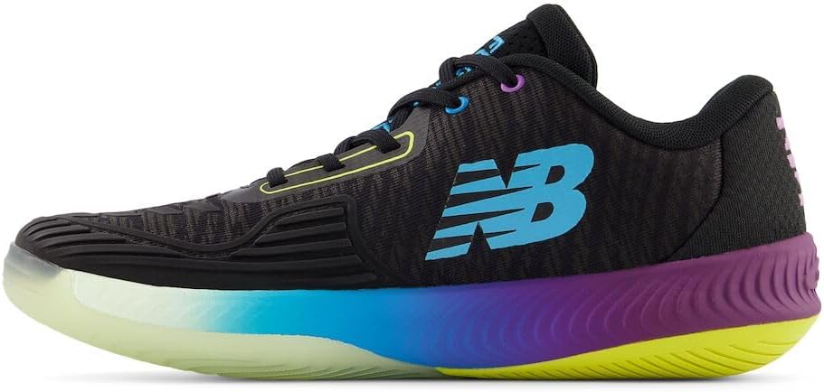Мужские теннисные кроссовки New Balance FuelCell 996 V4 для жесткого корта, черный/синий — фото 2