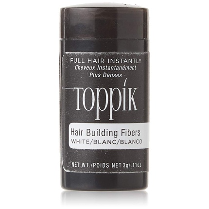 

Волокна для наращивания волос TOPPIK 3 г белые