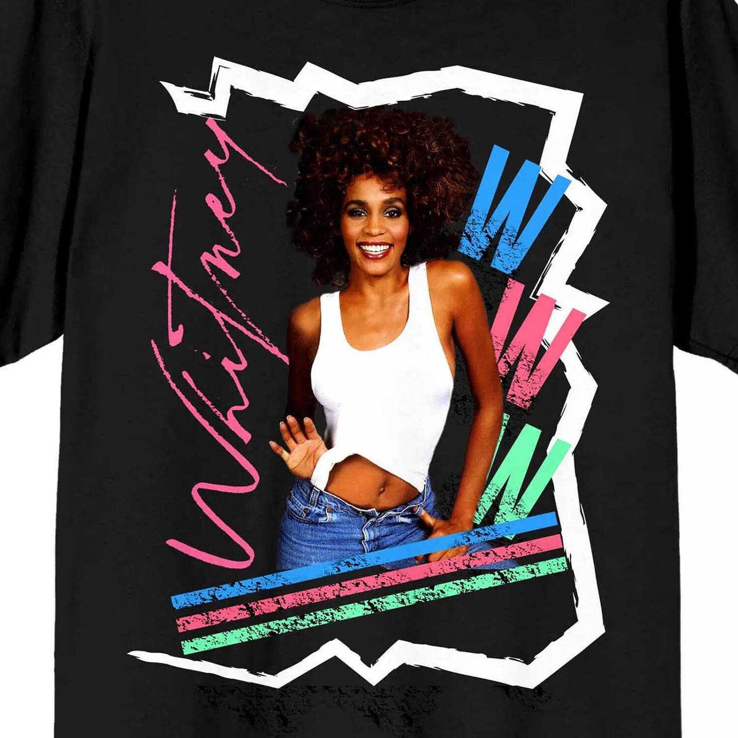 

Мужская футболка Whitney Houston Tripe Licensed Character